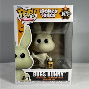 Funko Pop Animation Looney Tunes Ghost Costume Bugs Bunny Figure
